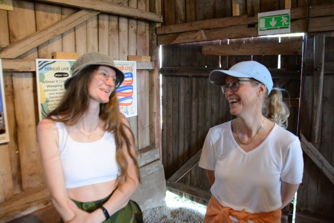 Bilden visar Sofia Jönsson och Mari Andersson.