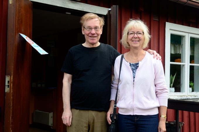 Bilden visar Staffan Andersson och Ulla Stridsberg.