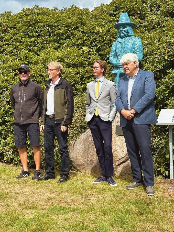 Bilden visar Claes Ruderstam, Simon Berneblad, Sören Rosengren och Peter Fernebrand.