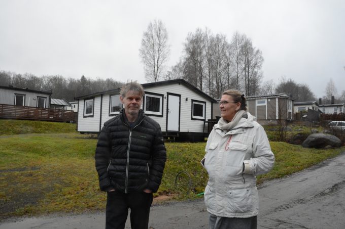 Christel Ahrdenstierna och Örn Rósmann Helgasson